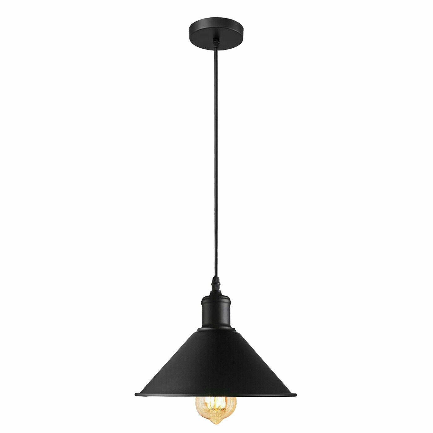 Black Pendant Lamp Industrial style Decorative Ceiling lamp~1542-4