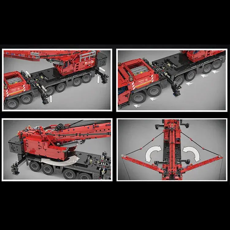 REMOTE CONTROLLED CRANE 4460PCS-2