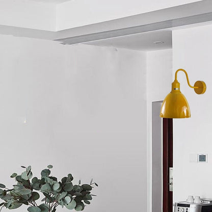 Swan Neck Wall Sconce - E27 Base Wall Lights -4077-1