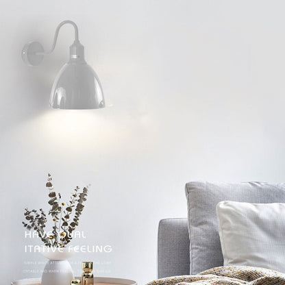 Swan Neck Wall Sconce - E27 Base Wall Lights -4077-2